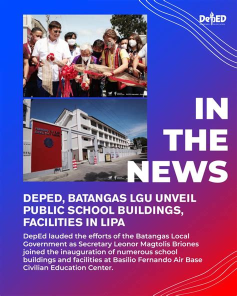 deped lipa|Department of Education .